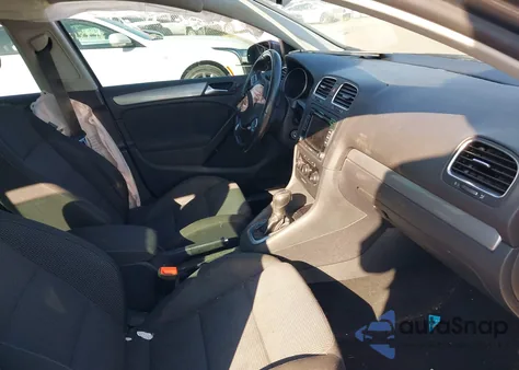 2012 Volkswagen Golf Tdi 4-Door из США, поврежденный, VIN WVWDM7AJ5CW288251